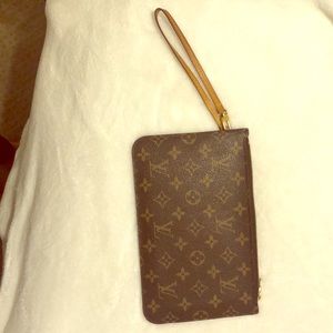 Authentic Louis Vuitton wristlet